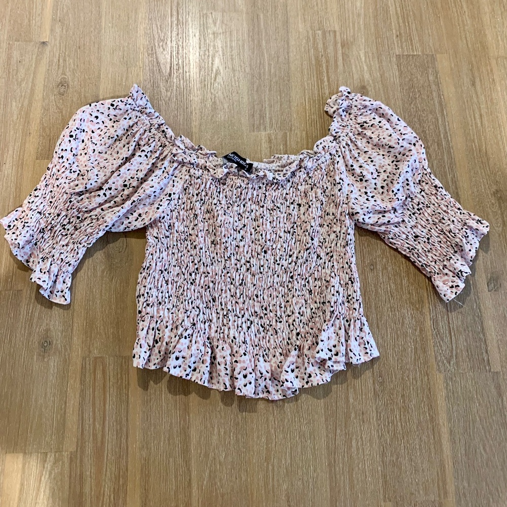 Off-Shoulder Crop Top